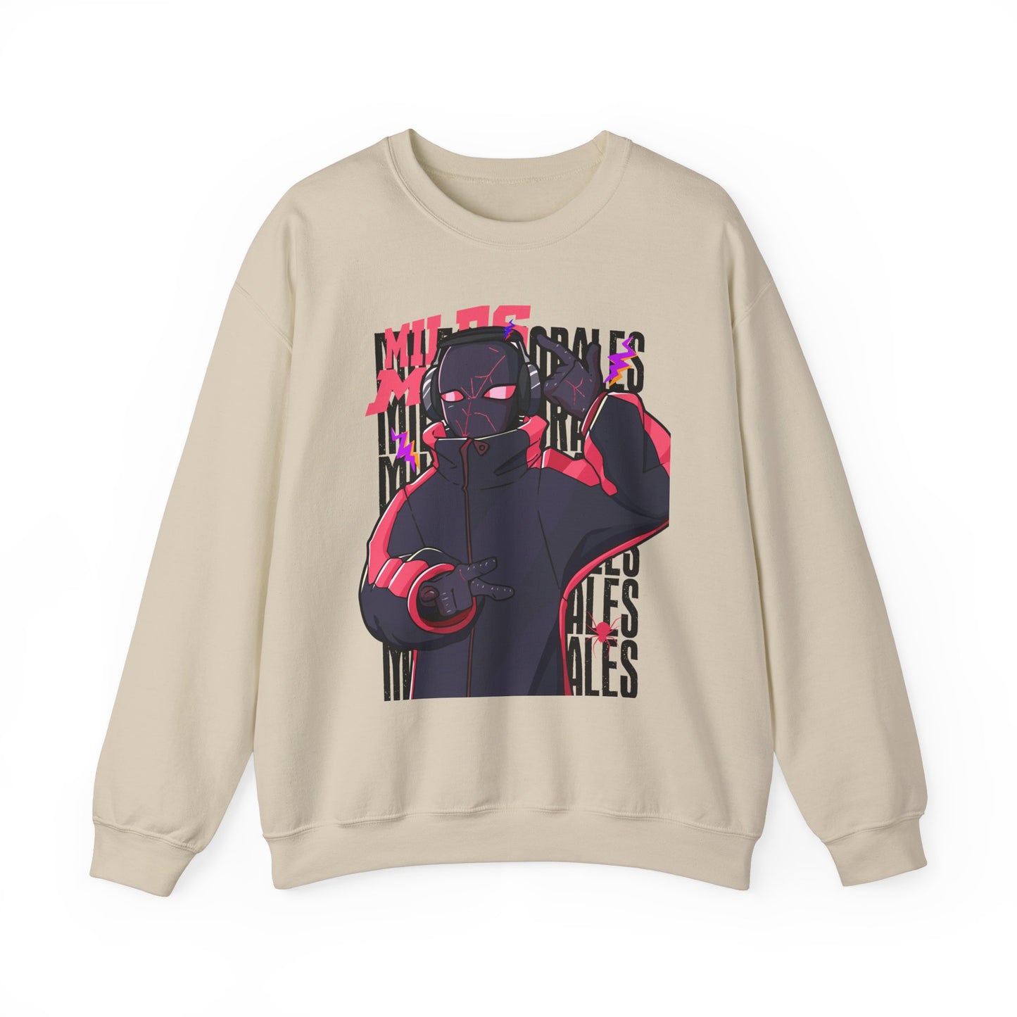 Miles Morales Inspired Unisex Crewneck Sweatshirt