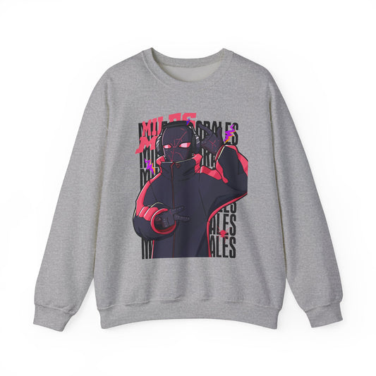 Miles Morales Inspired Unisex Crewneck Sweatshirt